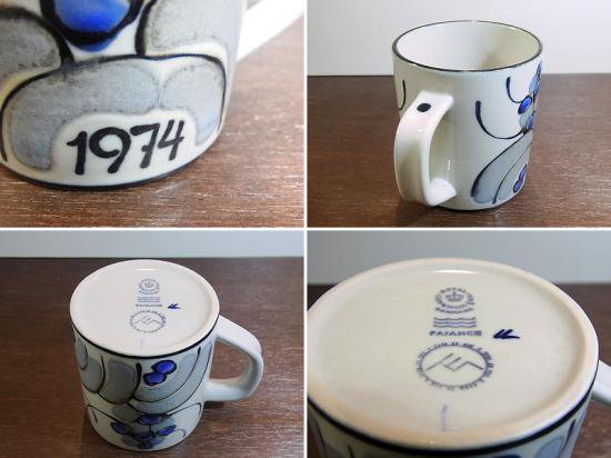 ◇ロイヤルコペンハーゲン Royal Copenhagen イヤーマグS 1974