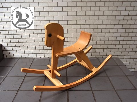 ■ドイツ KELLER ケラー社製『木馬のペーター』白木 約1歳程度~