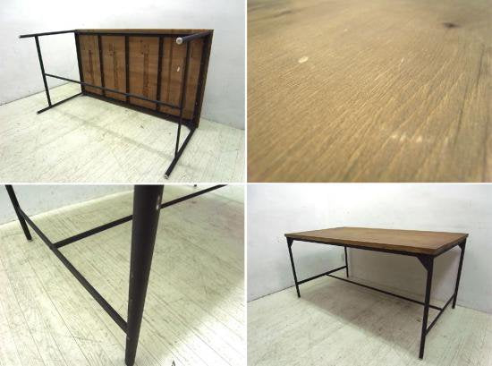 ● ノットアンティークス 古材 鉄脚 BRERAブレラ テーブル