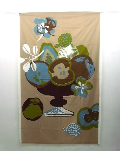 ●マリメッコ/marimekko ファブリック ”VANITAS” 141×224cm タペストリー