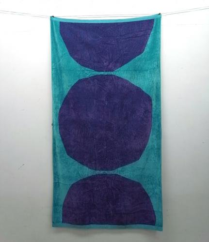 ●マリメッコ/marimekko ビーチタオル ”KIVET” 98×180cm ブルー