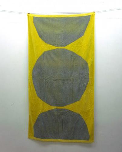 ●マリメッコ/marimekko ビーチタオル ”KIVET” 98×180cm イエロー