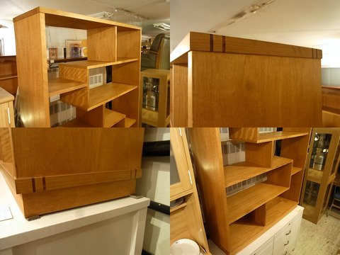 ● BOSCO / ボスコ 無垢材オープンシェルフ ニヤトー材 朝日木材加工