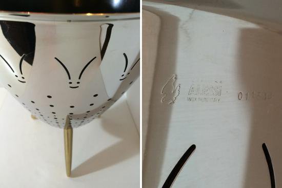 ◎ ALESSI アレッシィ MAX LE CHINOIS コランダー 水切り PHILIPPE STARCK フィリップスタルク