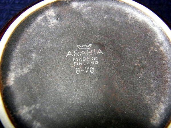 ■ ARABIA/アラビア RUSKA/ルスカ ティーカップ&ソーサー ウラ・プロコッペ ?