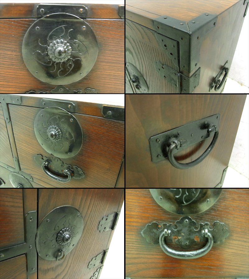 ● 時代箪笥 整理和箪笥 小 小引出 キャビネット