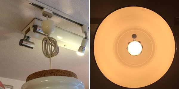 ◎経堂店 ジャパンランプハウス コルク蓋 キャニスター風 ペンダントライト