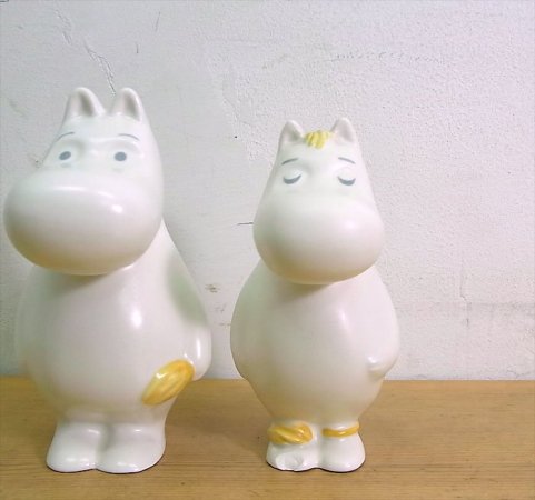 ● 廃番品 ARABIA アラビアムーミン フローレン フィギュア Lサイズ 難有