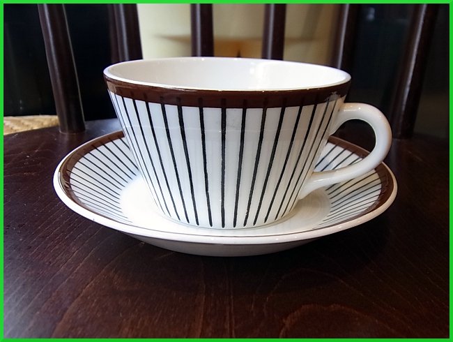 ■Gustavsberg/グスタフスベリ SPISA RIBB/スピサ スティグ リンドベリ 復刻版 ティ C/S