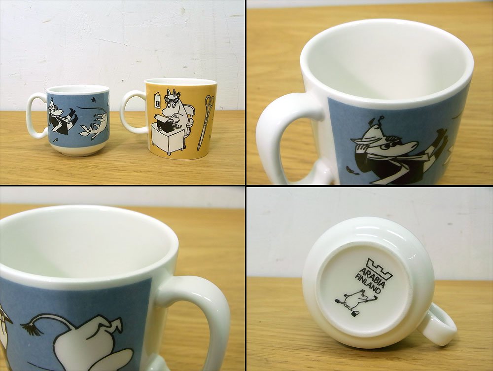 ● 希少 ARABIA アラビア ムーミン チルドレンマグ ムーミンマグ Moomin boy 1992-1997