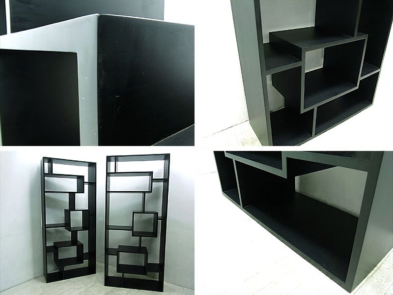 ★ Crastina INTER FURNITURE / クラスティーナ・インターファニチャー ★ 『 オープンシェルフ 』 ( マットブラック ) ★