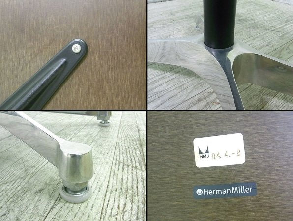 ● ハーマンミラー製 コントラクトテーブル スクウェア イームズ