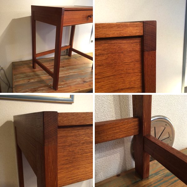 ◎経堂店 チーク材 vintage ビンテージ デスク 幅63cm