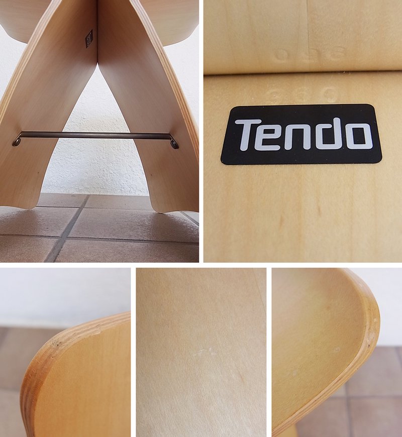 ◇ 天童木工 / TENDO 『バタフライスツール メープル』 柳宗理 デザイン 展示品 美品