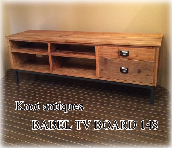 ◎経堂店 CRUSH CRASH PROJECT / クラッシュプロジェクト Knot antiques / ノットアンティークス バベルTVボード 148cm
