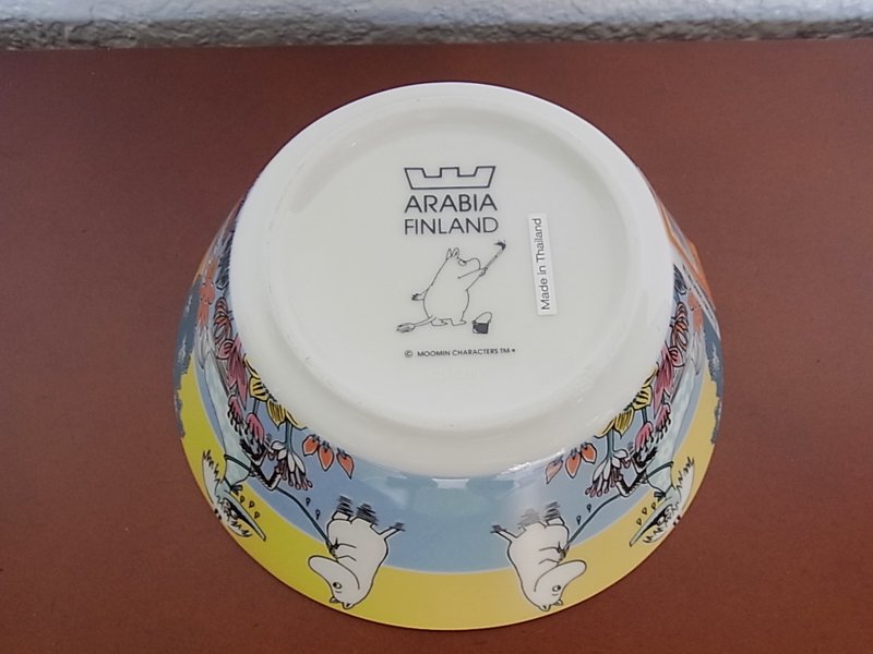 ◇ ARABIA/アラビア ムーミン 2012 サマー ボウル 未使用品