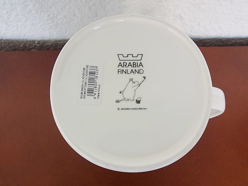 ◇ ARABIA/アラビア ムーミン アドベンチャー ピッチャー 未使用品
