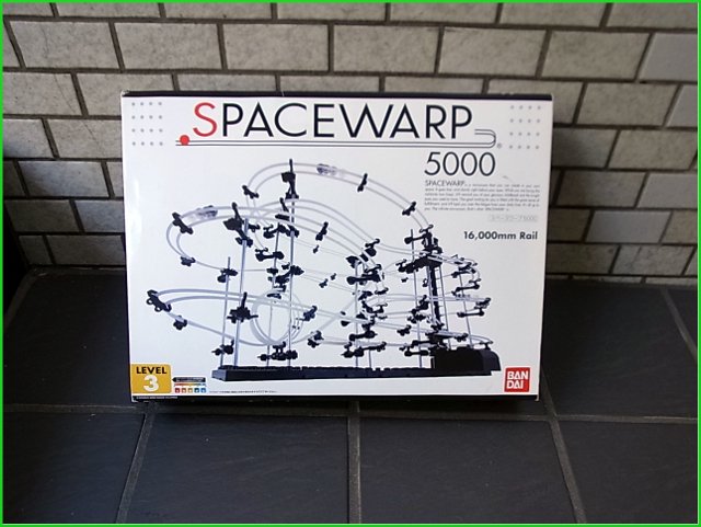■ 2006年グッドデザイン賞受賞 生産終了品 SPACE WARP 5000 スペースワープ BANDAI ほぼ未組み立て