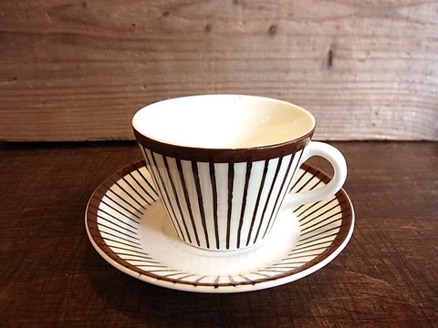 ■GUSTAVSBERG SPISA RIBB/グスタフスベリ スピサ リブ コーヒーC/S