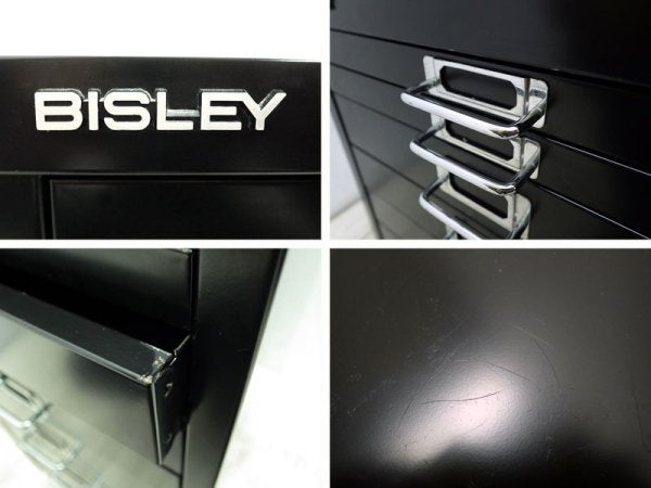 U.K BISLEY ( ビスレー ) ★ " BASICシリーズ " ★ Desk Cabinet ( デスクキャビネット ) ★ 『 BA3/8B 』 Color: ブラック