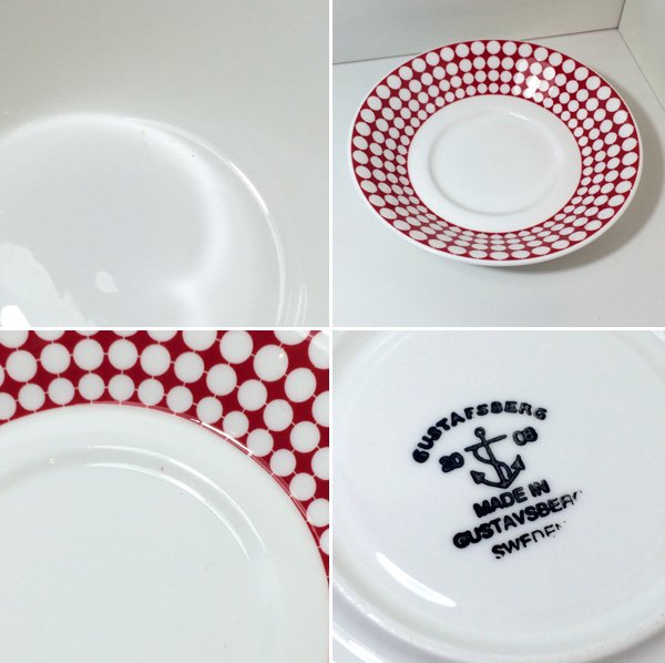 ◎経堂店 Gustavsberg グスタフスベリ EVA エヴァ ティーカップ&ソーサー スティグ・リンドベリ スウェーデン ②