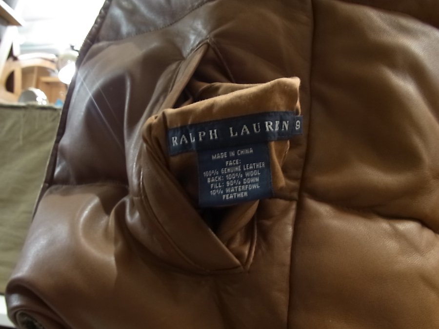 RALPH LAUREN / ラルフローレン リバーシブル ダウンベスト レディース●