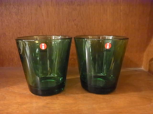 iittala/イッタラ カルティオ タンブラー 廃盤 コーディアルグリーン 2個セット ■