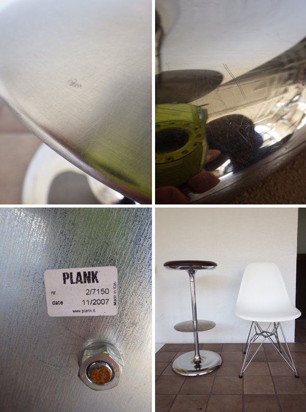 PLANK フリスビー ハイスツール FRISBI カウンターチェア A◇