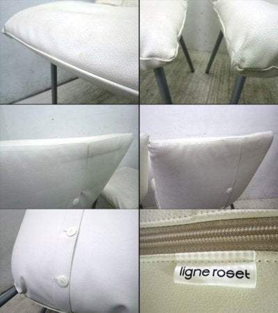リーンロゼ ligneroset カラン CALIN ダイニングチェア 2脚 ●