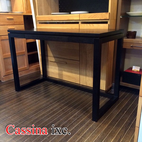 カッシーナイクスシー Cassina ixc. ガーランド GARLAND デスク ブラック 廃番 希少 ◎