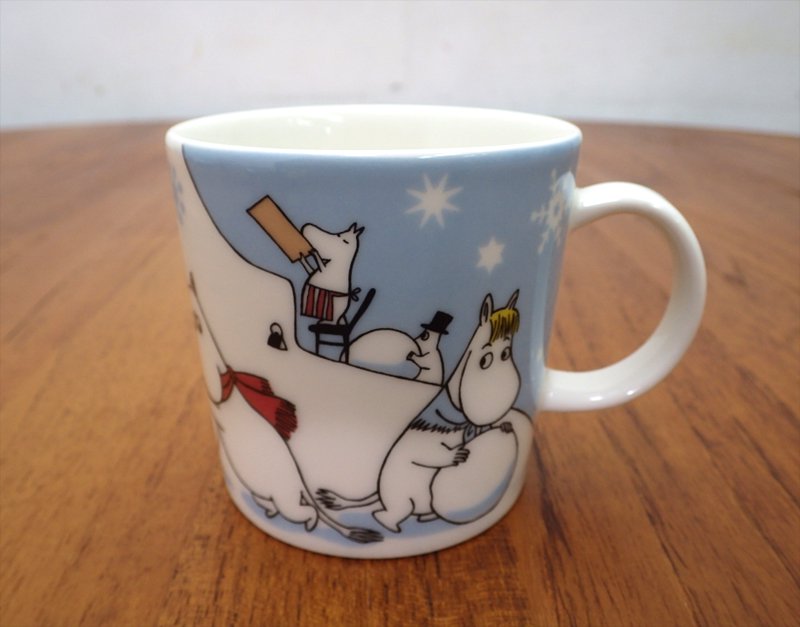 アラビア / ARABIA ムーミンマグ 2011年クリスマス 限定マグ 美品 ●