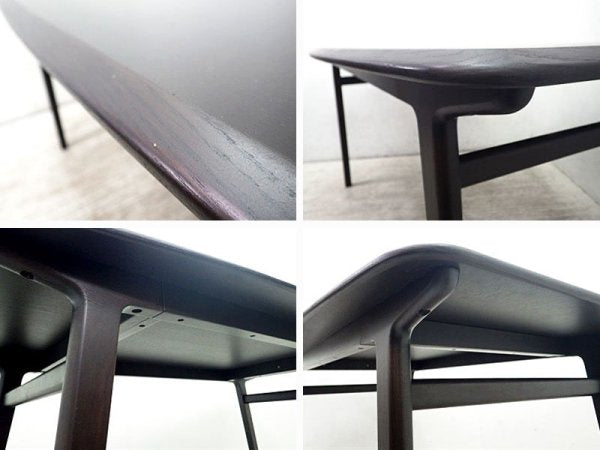 IDEE / イデー 「 e by IDEE 」 シリーズ 『 IKI DINING TABLE / イキ ダイニングテーブル ( オーク材 ・ ダークブラウン ) 』 ★