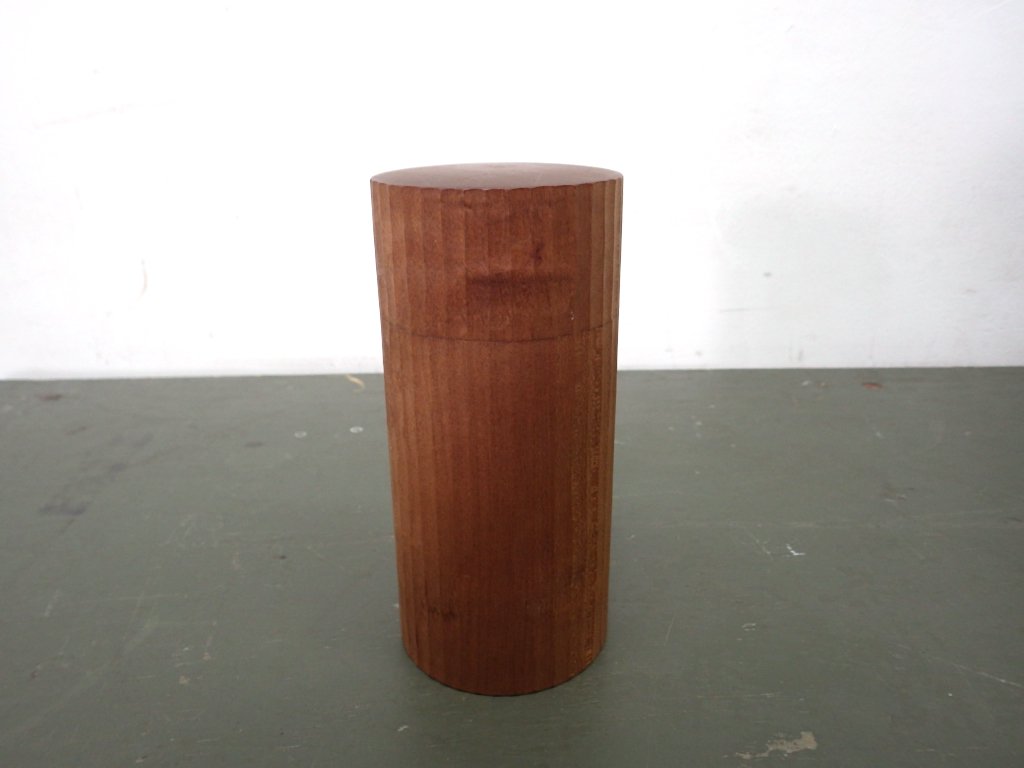 三谷龍二 山桜茶筒 h15.2cm ○ – TOKYO RECYCLE imption 三谷龍二 茶筒
