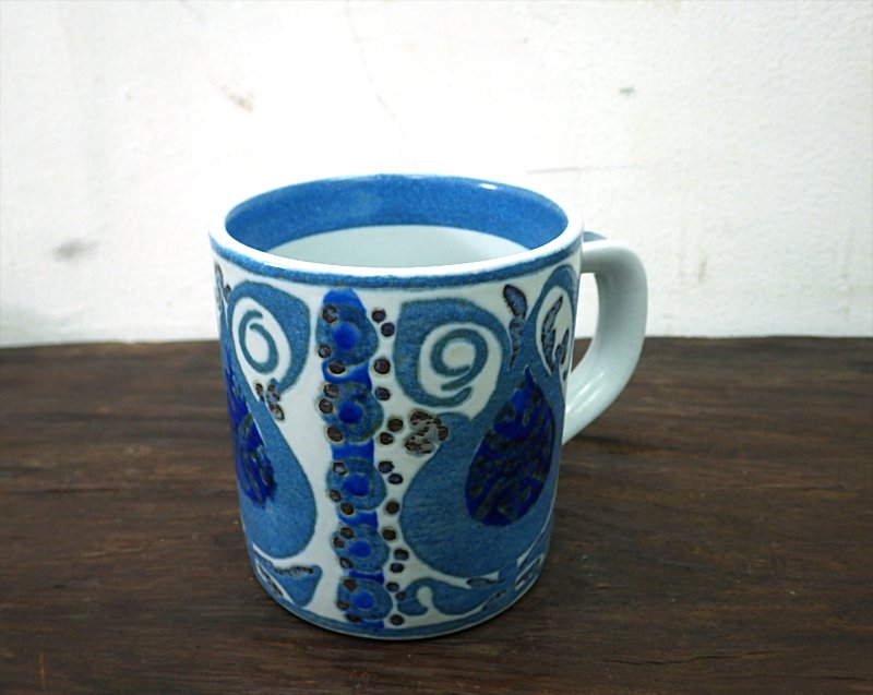 ロイヤルコペンハーゲン / Royal Copenhagen イヤーマグ 1969年 Sサイズ ●