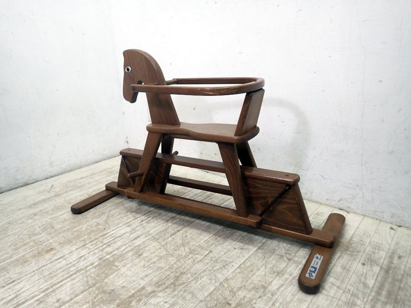 bornelund ボーネルンド Geuther ゴイター社 ロッキングホース ガード付 ドイツ●