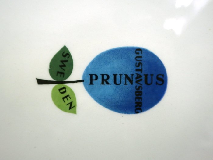 Gustavsberg / グスタフスベリ ”Prunus /プルーヌス” 21cmプレート ●