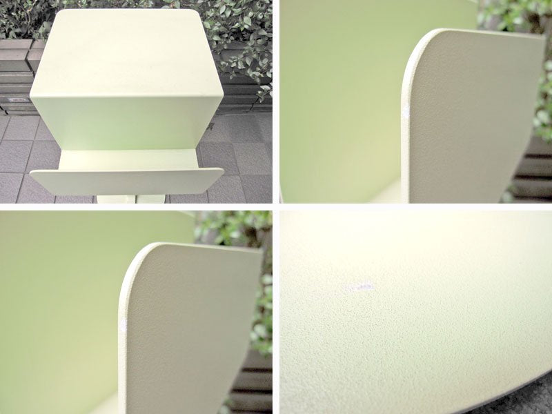 IDEE / イデー ★ 「 e by IDEE 」 シリーズ ★ 『 MONO TABLE / モノ テーブル ( スチール ・ アイボリー ) 』