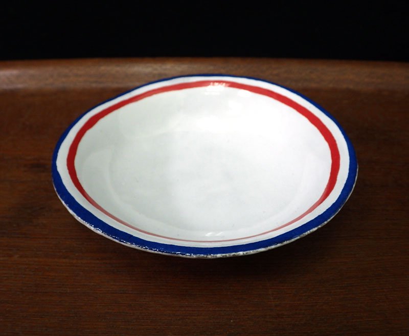 アスティエ・ド・ヴィラット / ASTIER de VILLATTE ” Tricolore (トリコロール) ” 受皿 Commune de Parisコラボ ●