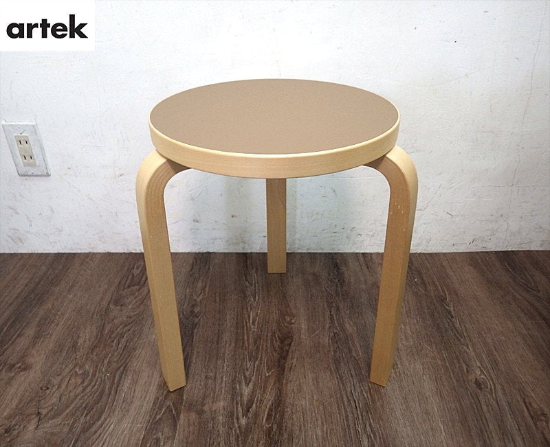 アルテック Artek Scope別注 80周年記念 Stool 60 モカ ●
