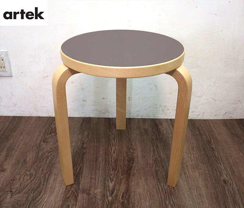 アルテック Artek Scope別注 Stool 60 80周年記念 モーヴ ●