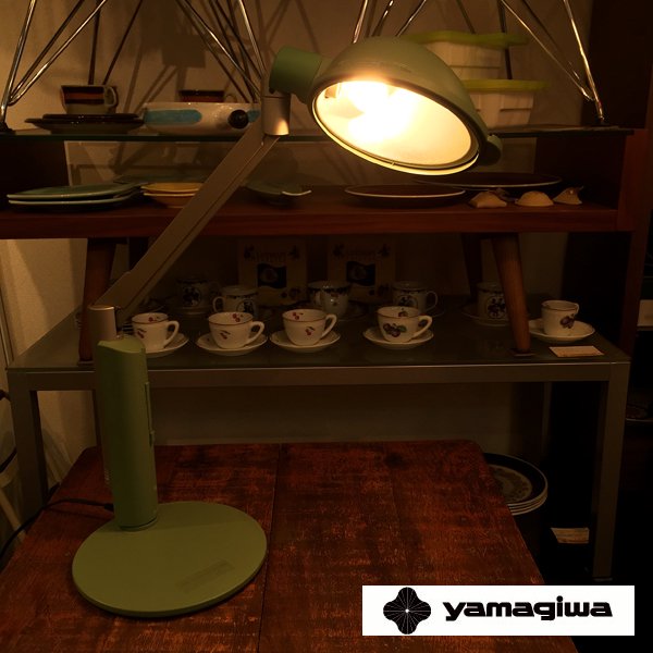 ヤマギワ yamagiwa バイオライト BiOLITE EXCEL デスクライト グリーン ◎