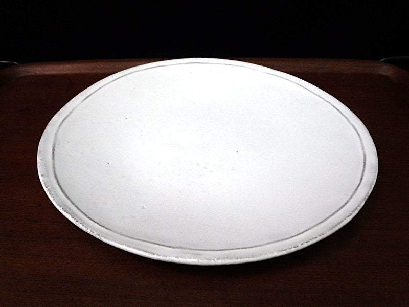 アスティエ・ド・ヴィラット / ASTIER de VILLATTE ” Simple (シンプル) ” 平皿(特大) ●