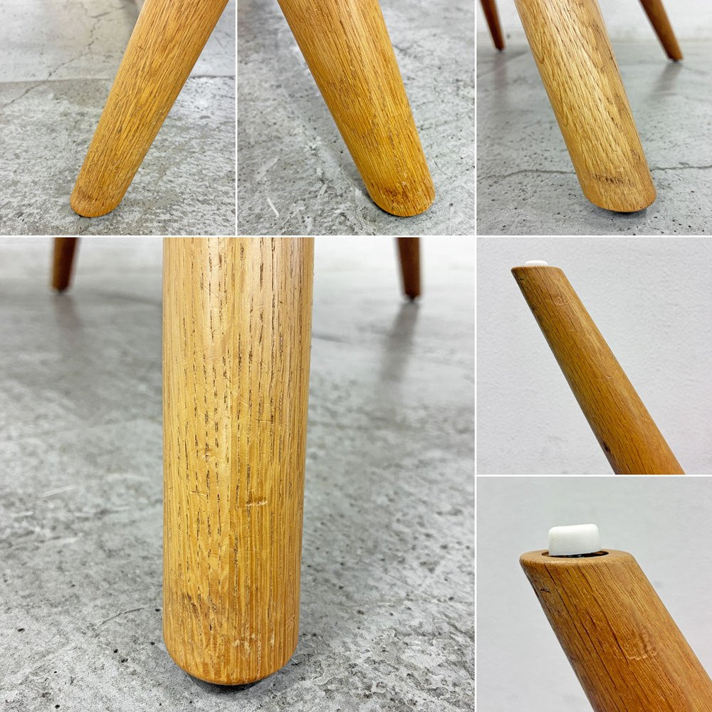 まどい MaDoy ラウンドテーブル ダイニングテーブル Φ140cm ナラ材 5本脚 匠工芸 旭川家具 参考価格35万円以上 〓