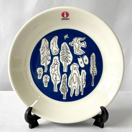 イッタラ iittala × ミナペルホネン minä perhonen フォレストライフ forest life プレート 12cm 2枚セット 箱付き 未使用保管品 ◇