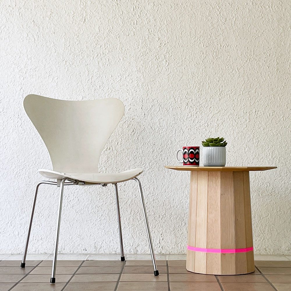 カリモク ニュースタンダード KARIMOKU NEW STANDARD カラーウッド カラーグリッド サイドテーブル ローテーブル H45.5cm ショルテン&バーイングス ◇