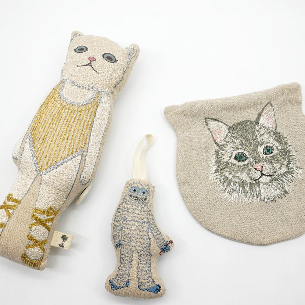 コーラル・アンド・タスク coral&tusk オーナメント キーホルダー イエティ ステファニー・ハウズリー Stephanie Housley's ●