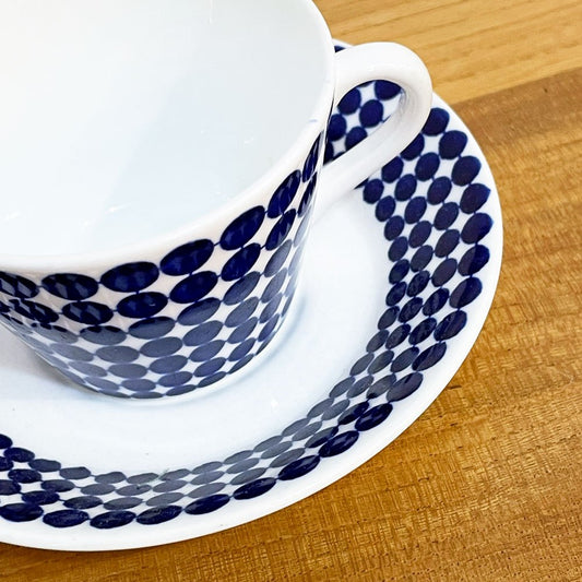 グスタフスベリ GUSTVSBERG アダム ADAM コーヒーカップ&ソーサー 北欧食器 ビンテージ B ◎