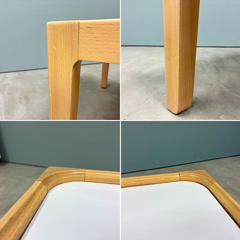 アダル ADAL プレイトレイテーブル L3504-70M1 キッズテーブル スクエア W70cm ナチュラル 受注生産 定価¥44,330 ◎