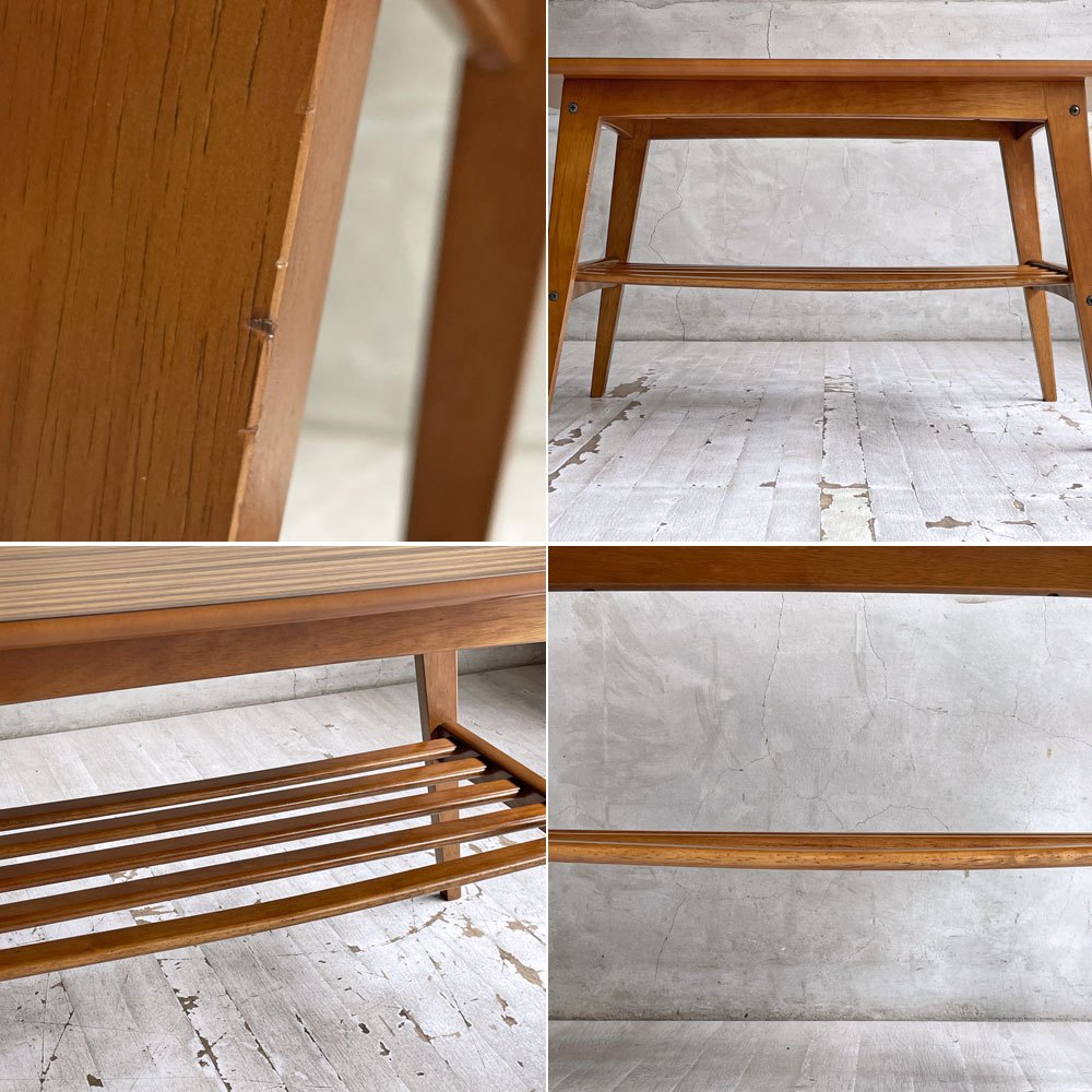 カリモク60 Karimoku60 リビングテーブル Sサイズ デコラトップ コーヒーテーブル センターテーブル レトロモダン ミッドセンチュリー ♪