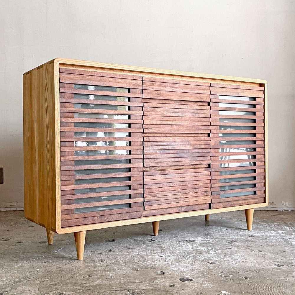 ACTUS アクタス ウォールナット キャビネット　サイドボード TSUNAGI サイドボード ウォールナット｜【公式】ACTUS online｜家具